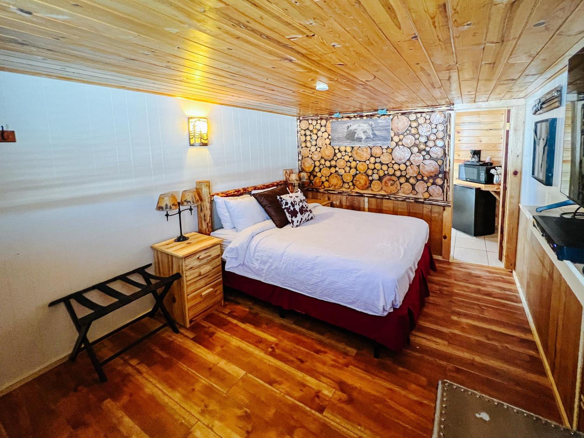 River Lodge Island Park Rom bilde